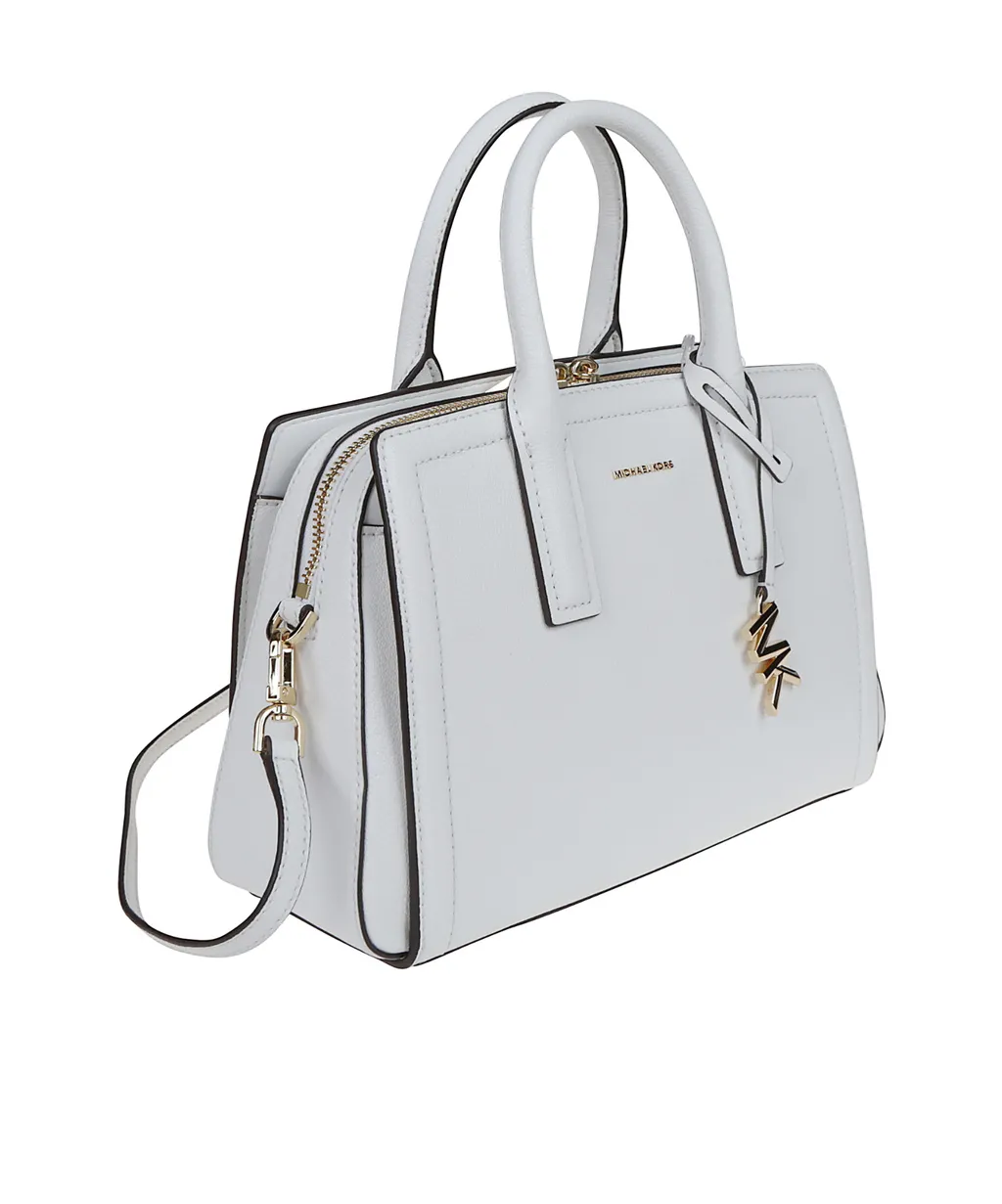 Michael Michael Kors Laila Small Pebbled Satchel Bag