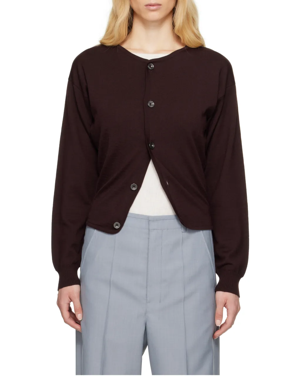 Fine-Knit Cardigan