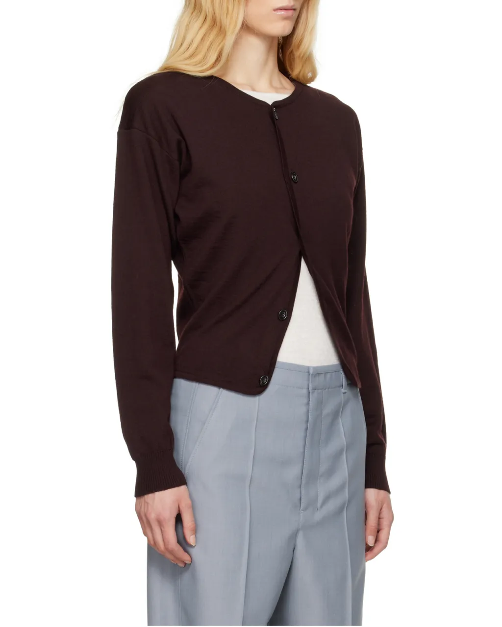 Fine-Knit Cardigan