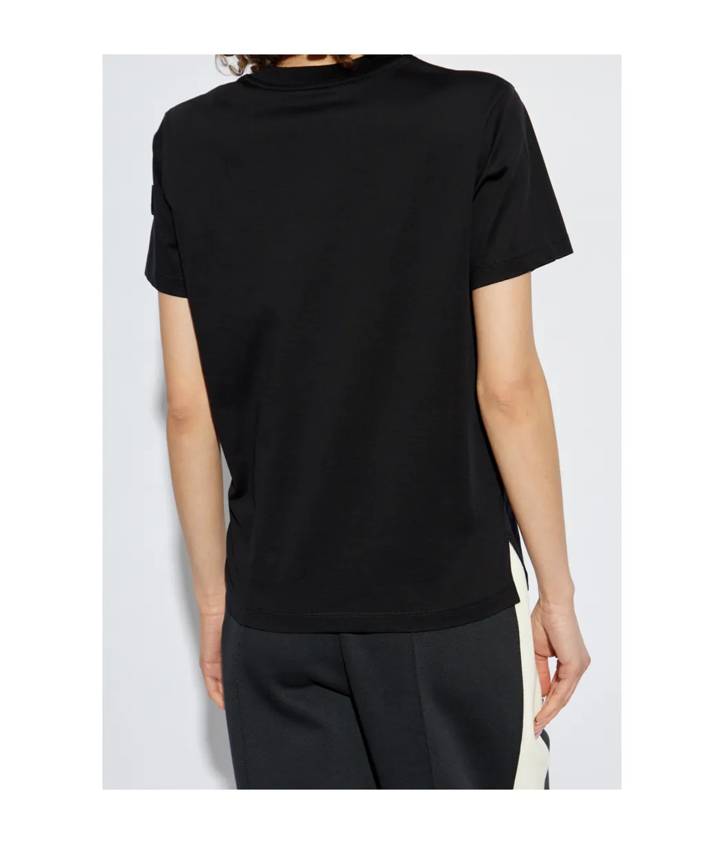 Moncler Logo Detailed Crewneck T-Shirt