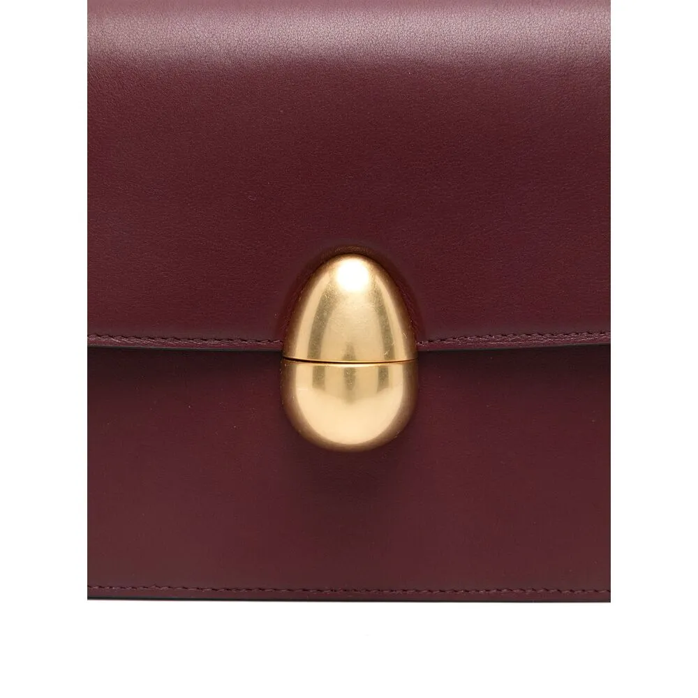 Magnetic Snap Shoulder Bag