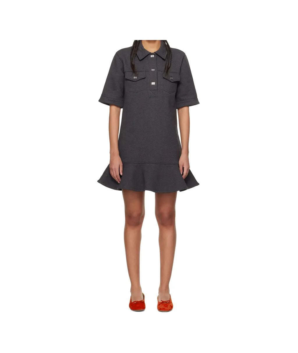 Heavy Fleece Mini Dress