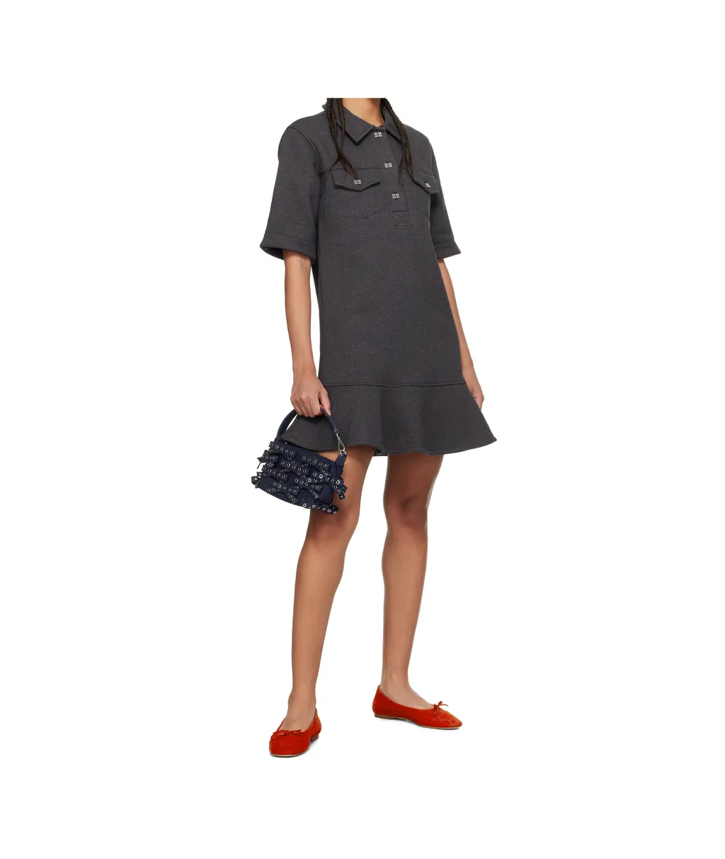 Heavy Fleece Mini Dress