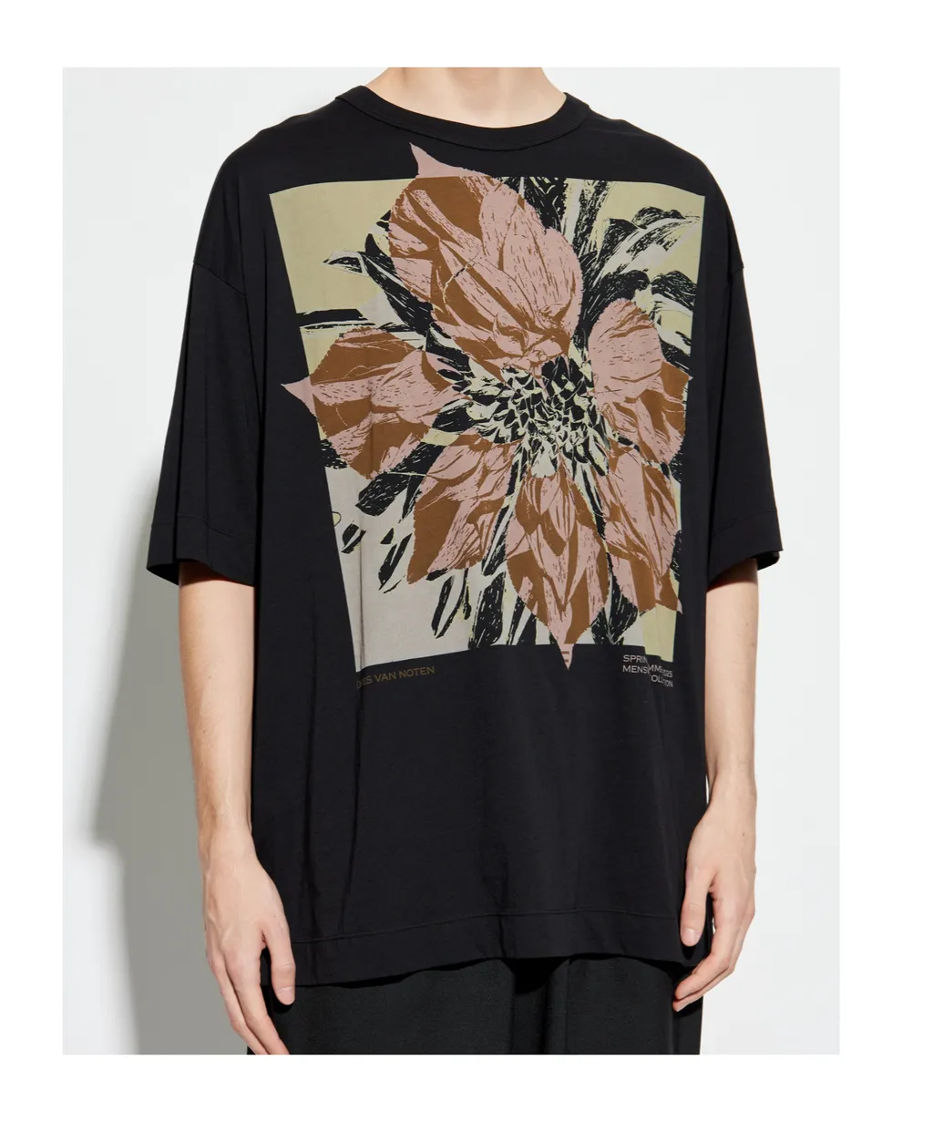 Dries Van Noten Graphic Print Crewneck T-Shirt