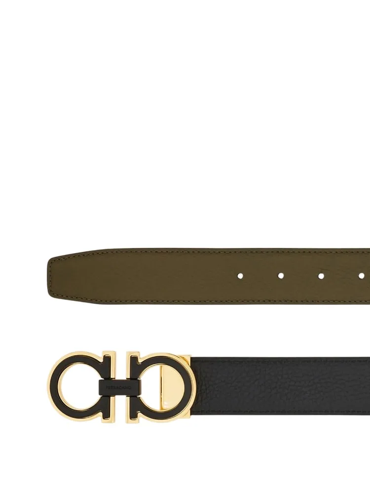 Ferragamo Reversible Gancini Belt