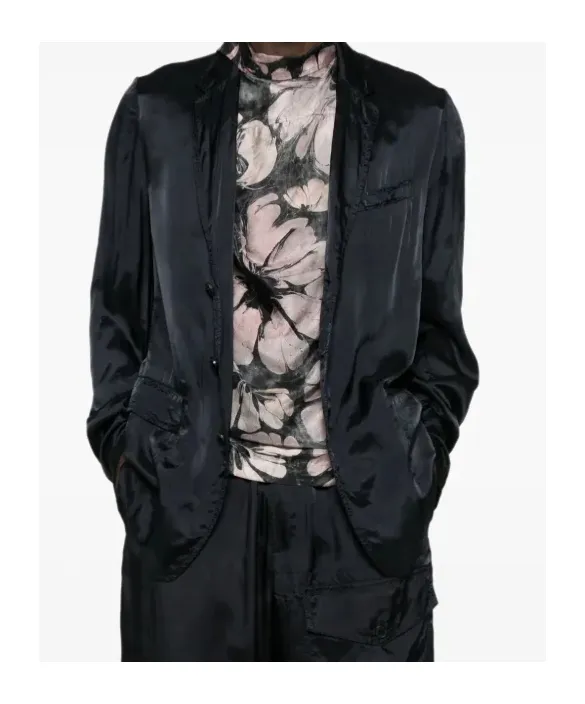Long-Sleeved Suit Coat