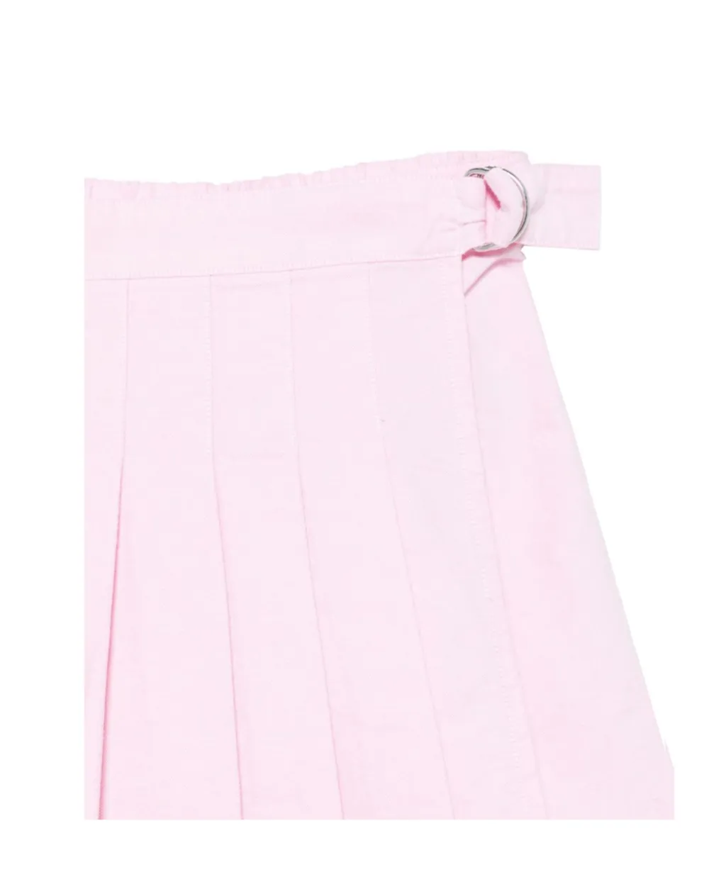 Polo Ralph Lauren Kids Logo Embroidered Pleated Skorts