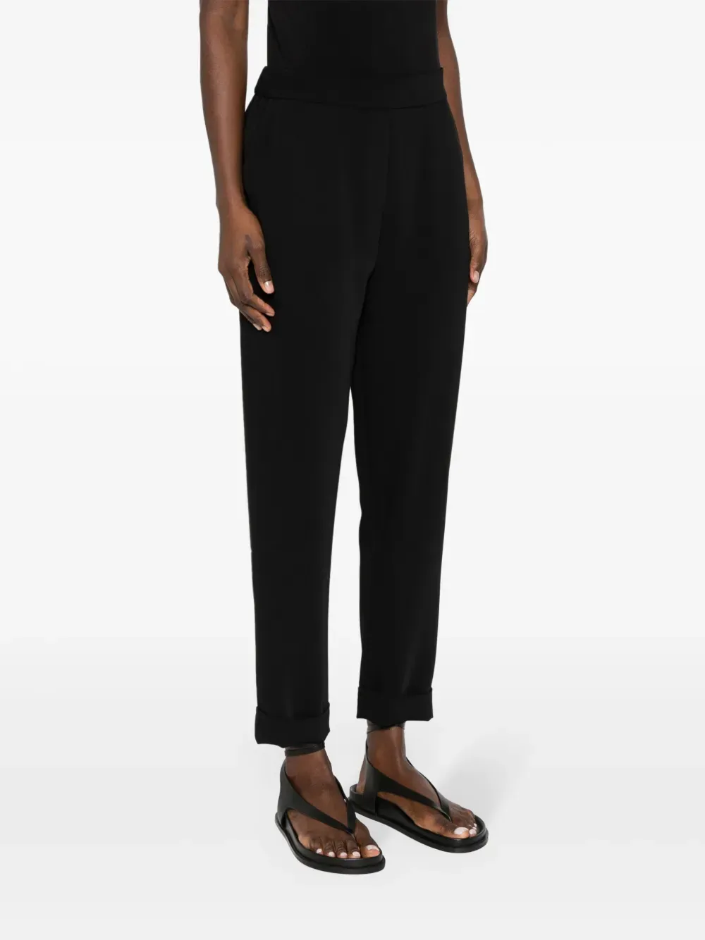 P.A.R.O.S.H. Slim Fit High Waisted Pants