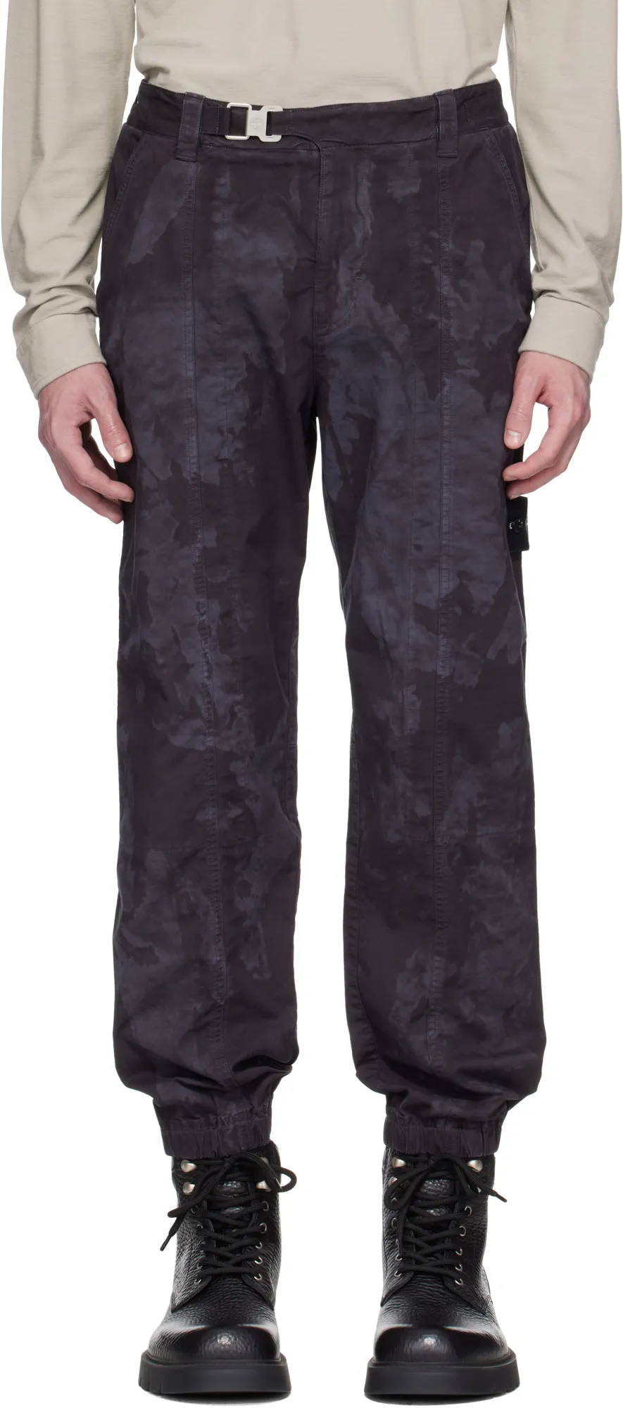 Camouflage-Pattern Trousers