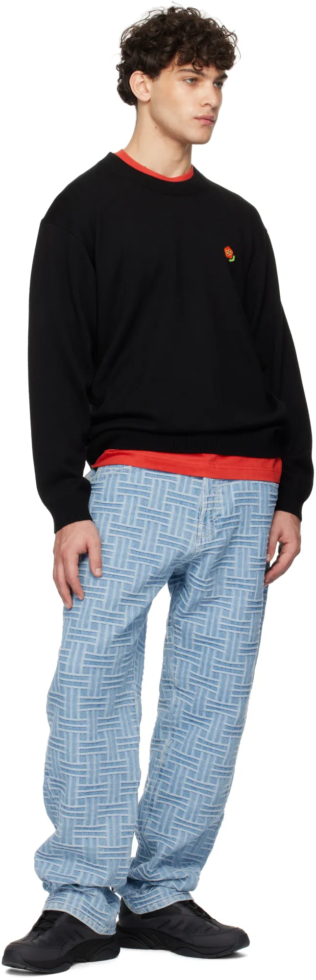 Jumper In Merino Wool Kenzo Pop
