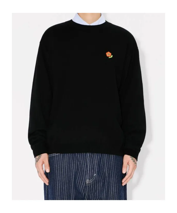 Jumper In Merino Wool Kenzo Pop