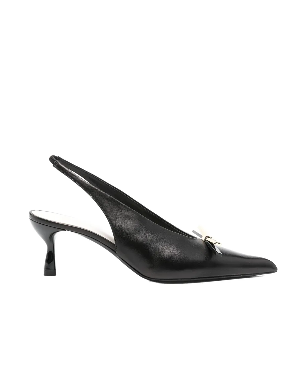 Pointed High-Heeled Sandals