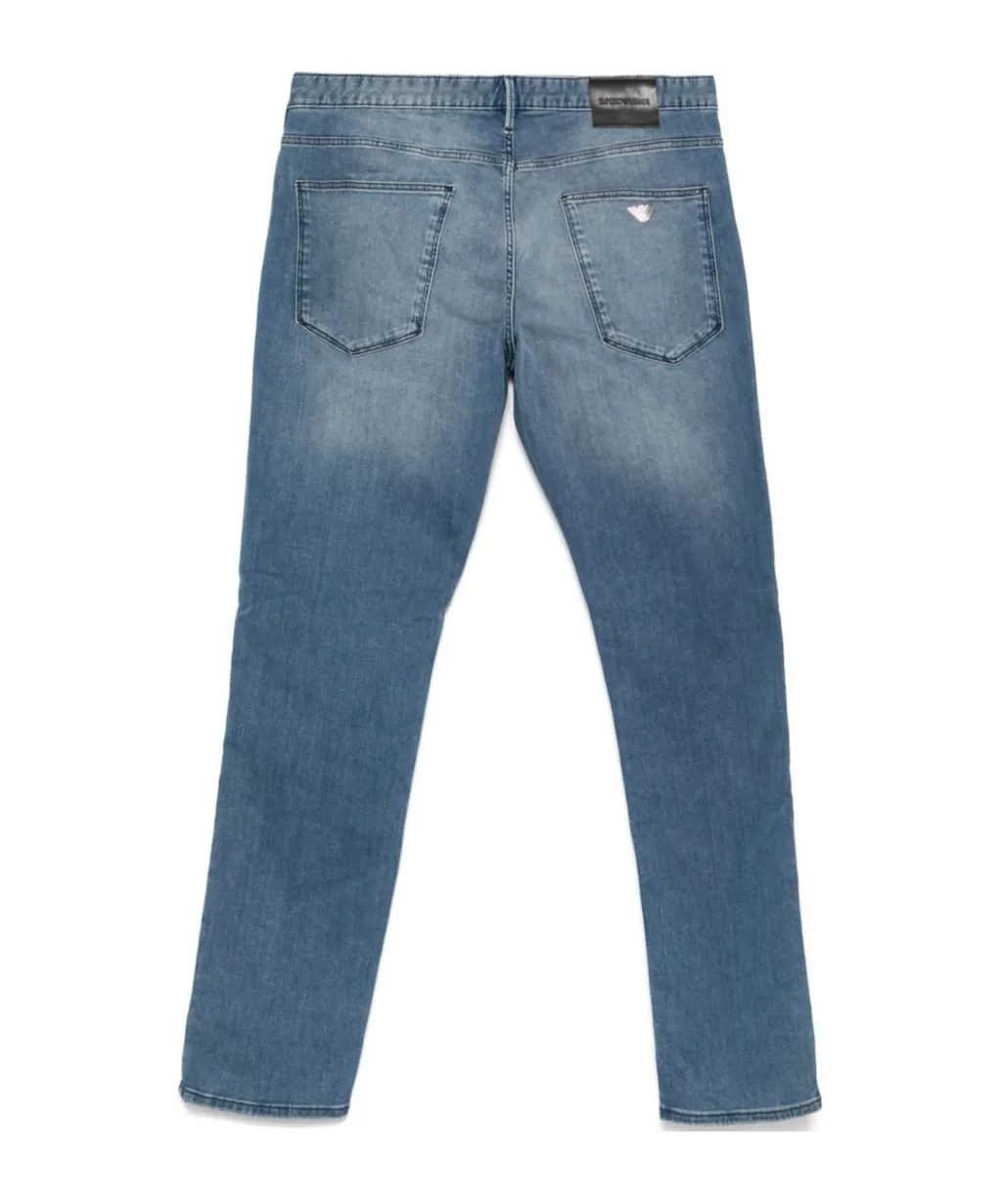 Logo-Patch Jeans