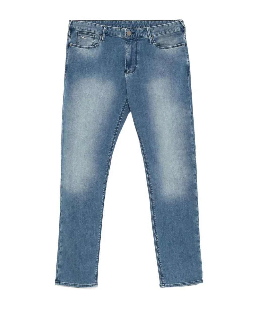 Logo-Patch Jeans