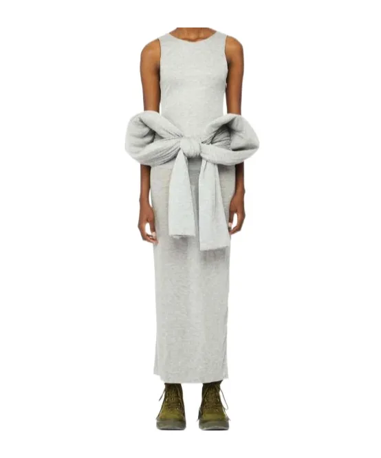 Jw Anderson Bow Detailed Sleeveless Dress