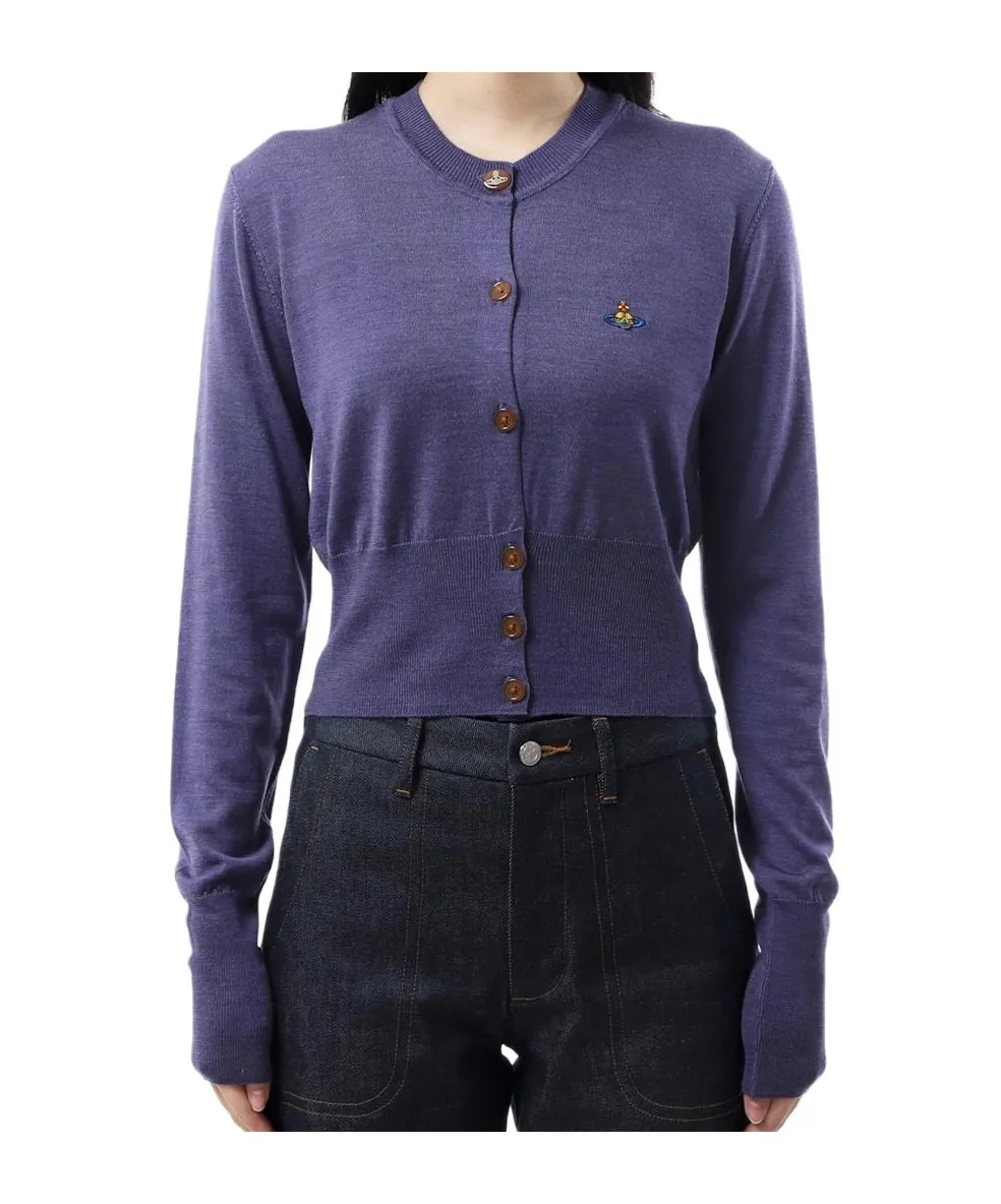Long-Sleeved Knitted Cardigan