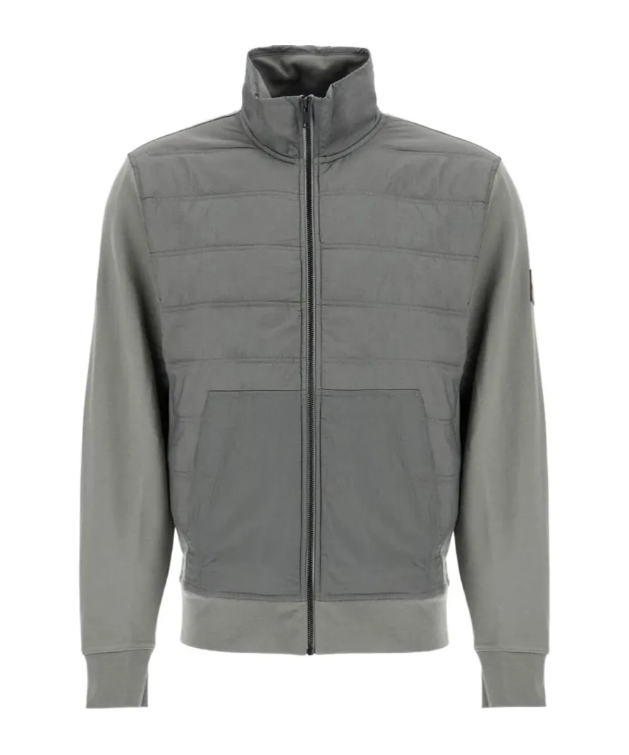 Boss Hugo Boss Logo Patch Zip-Up Puffer Jacket