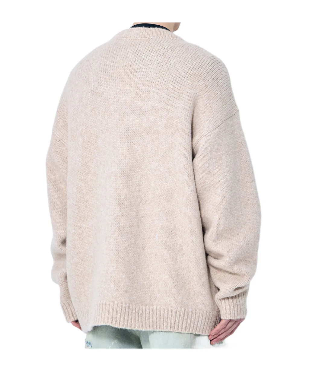 Vetements Pearl Button Knit Cardigan