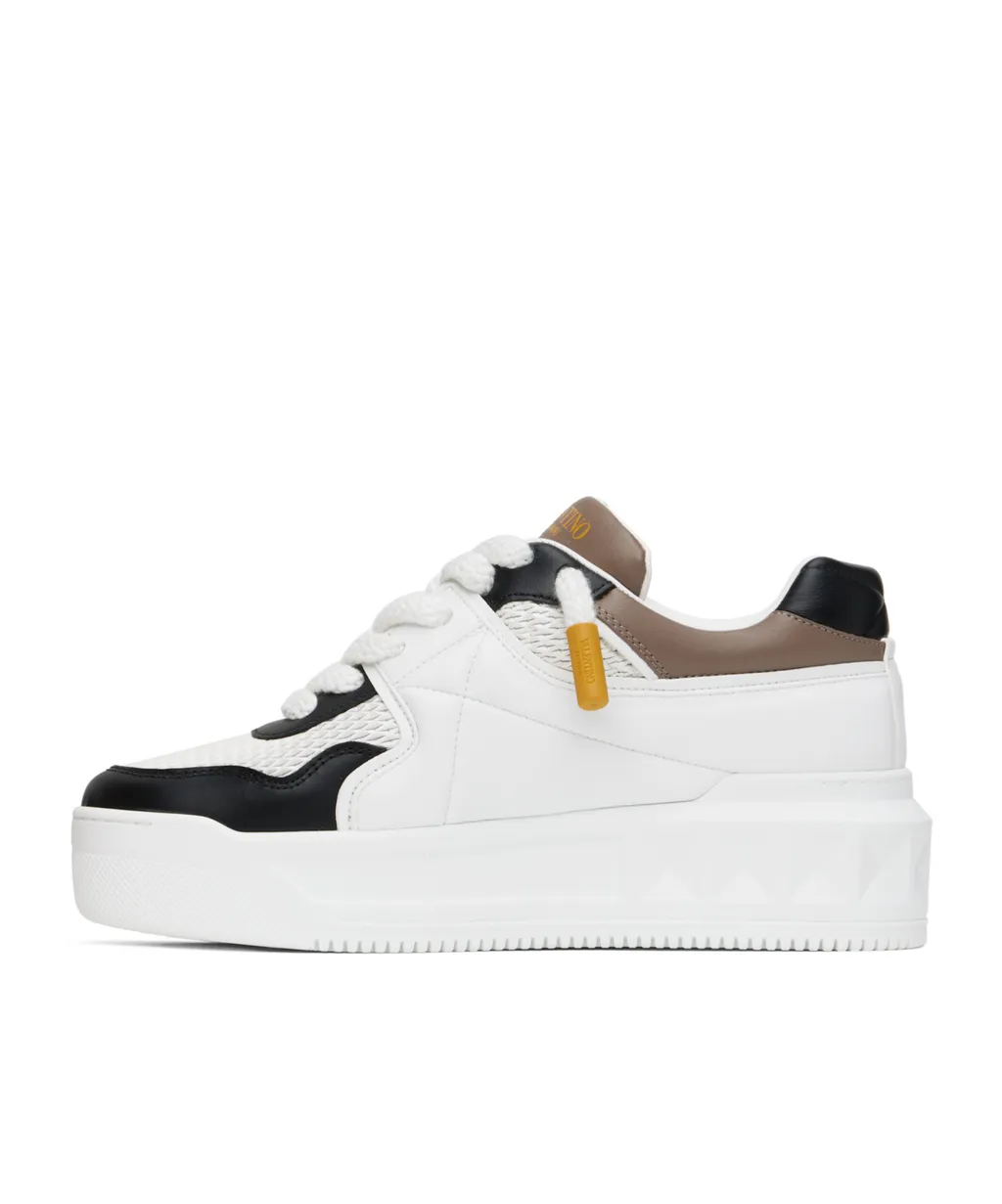 Valentino Garavani One Stud Lace-Up Sneakers