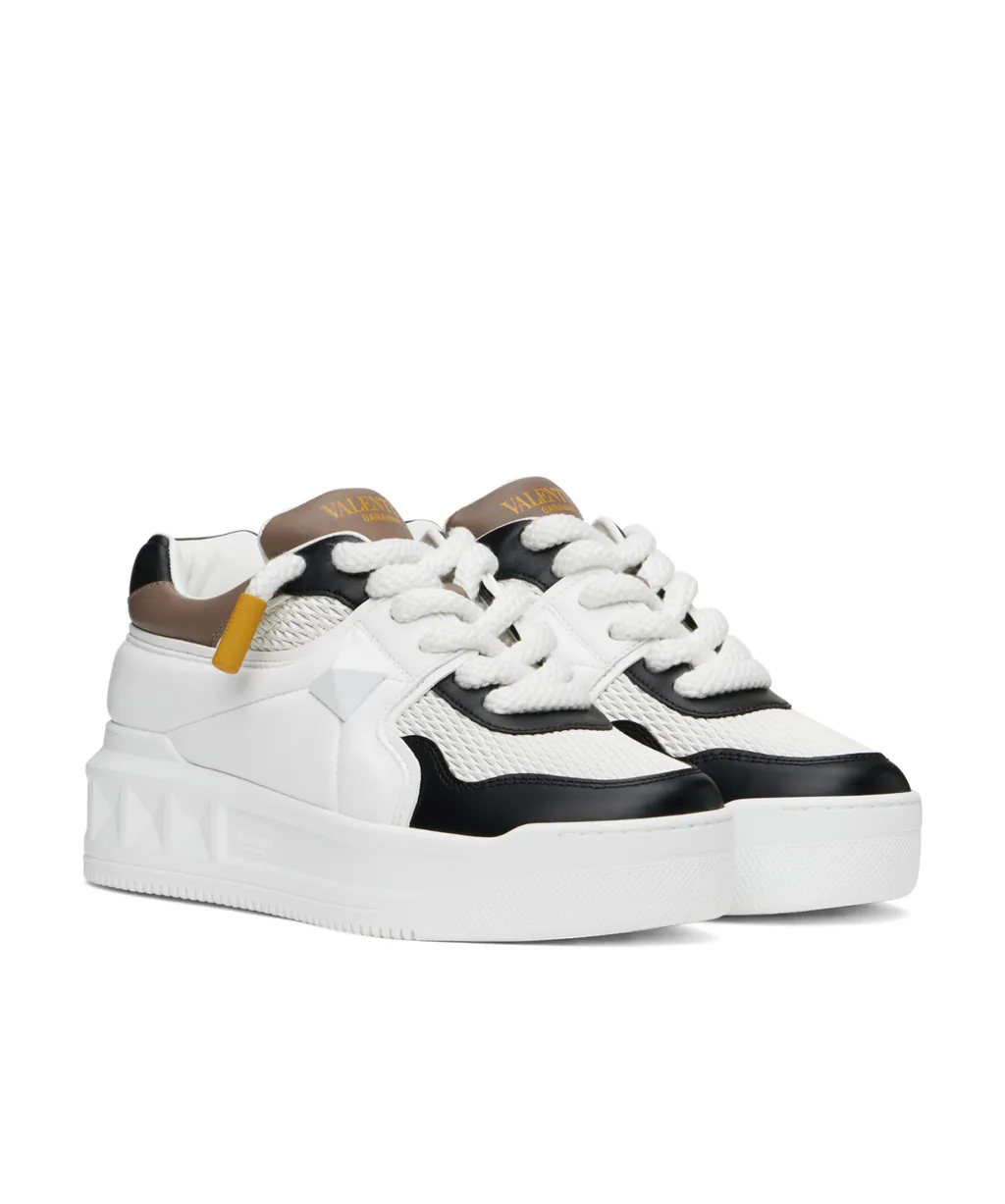 Valentino Garavani One Stud Lace-Up Sneakers