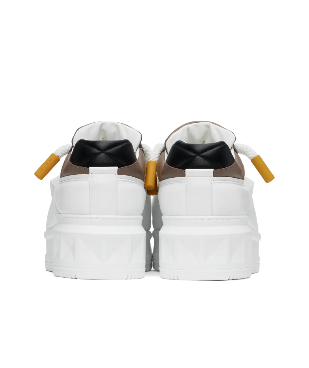 Valentino Garavani One Stud Lace-Up Sneakers
