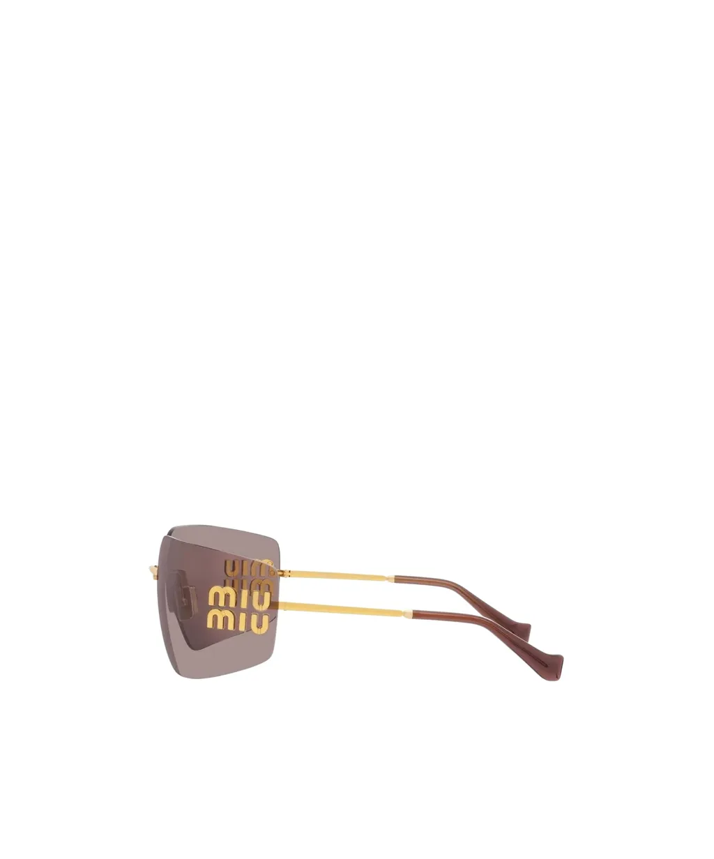 Miu Miu Eyewear Wraparound Sunglasses