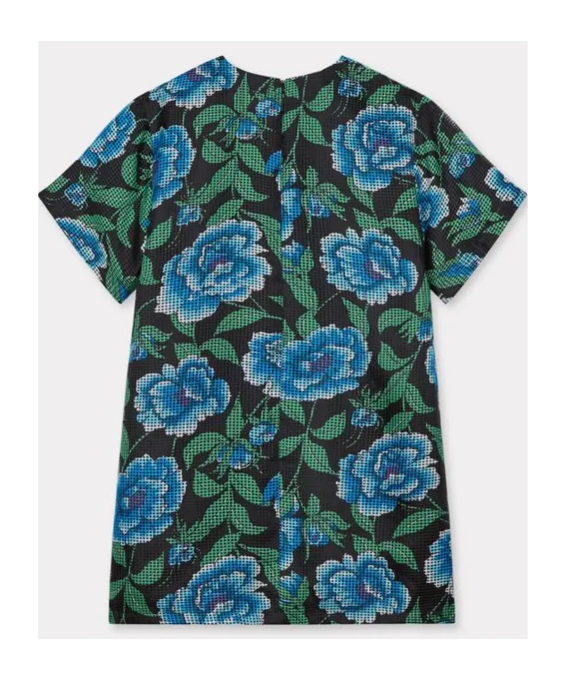 Kenzo Peonies Floral Pattern T-Shirt Dress