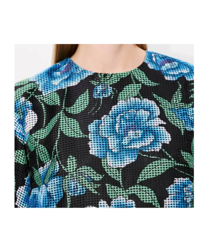 Kenzo Peonies Floral Pattern T-Shirt Dress