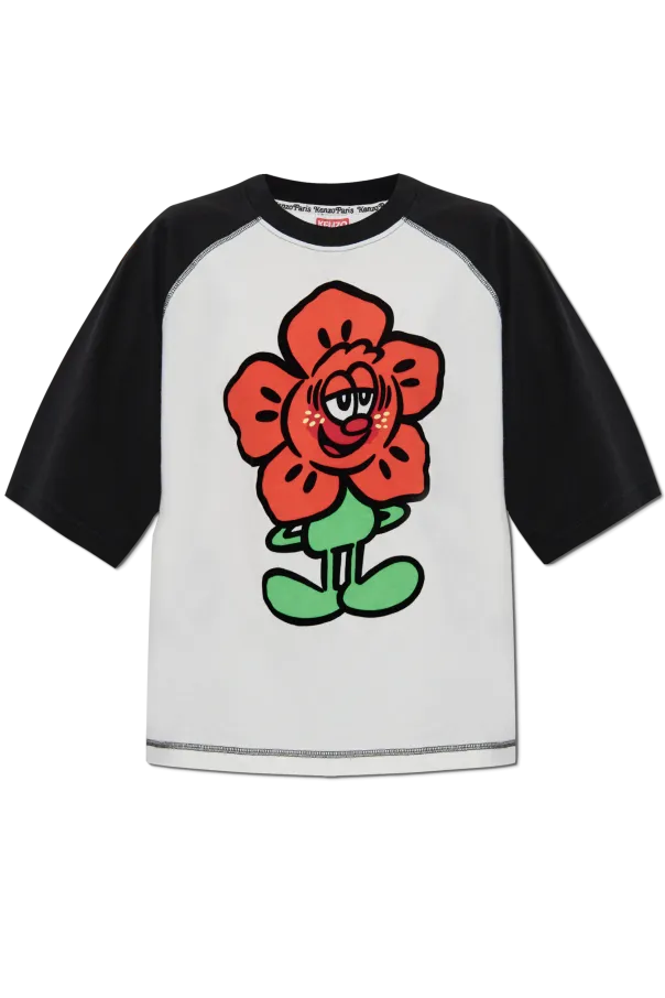 Kenzo X Verdy Flocked Crewneck T-Shirt
