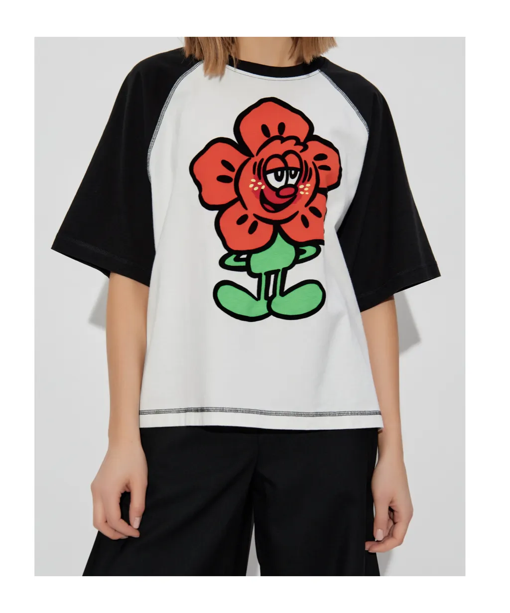 Kenzo X Verdy Flocked Crewneck T-Shirt