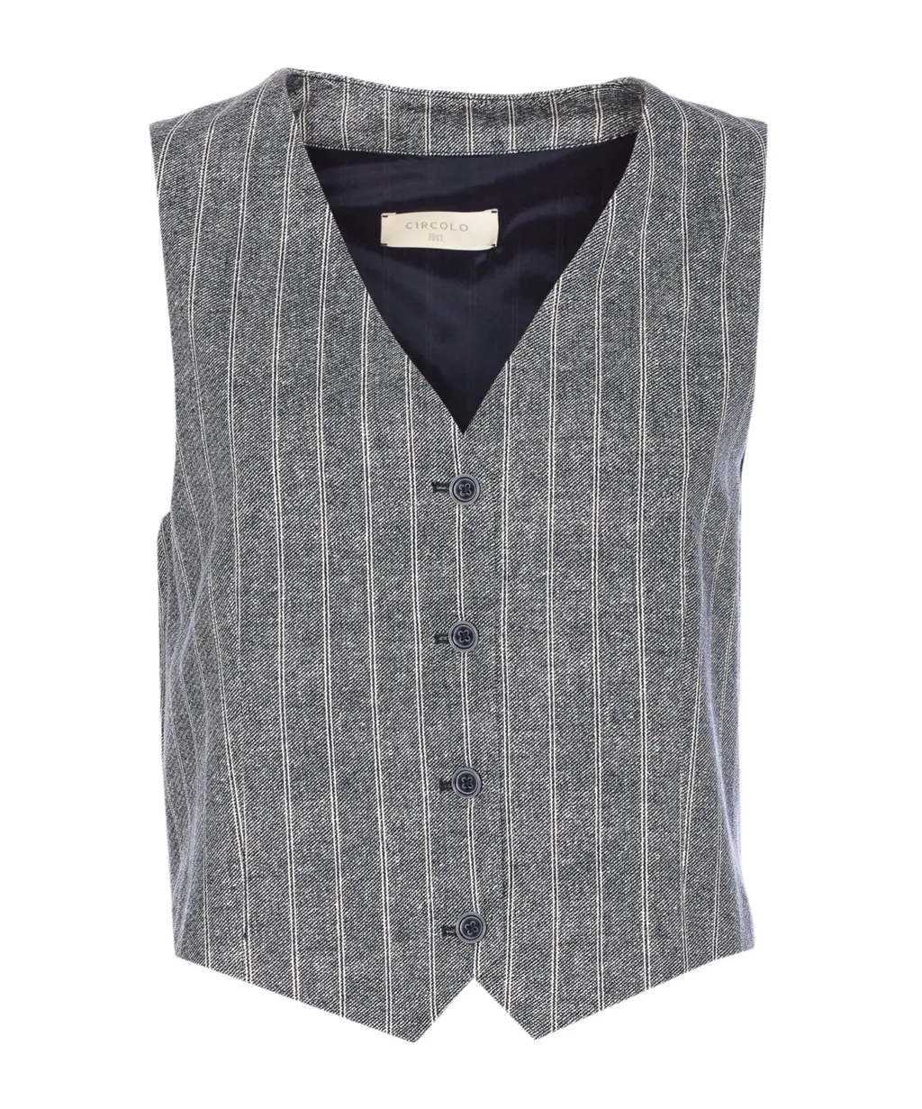Circolo 1901 Striped Jacket