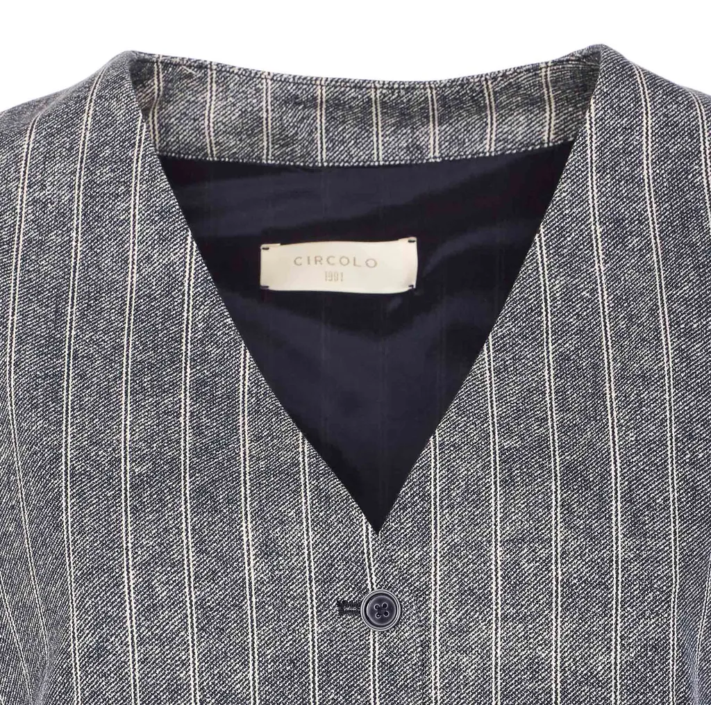 Circolo 1901 Striped Jacket