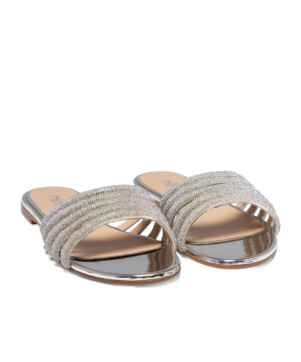 Elisa Crystal-Embellish Sandals