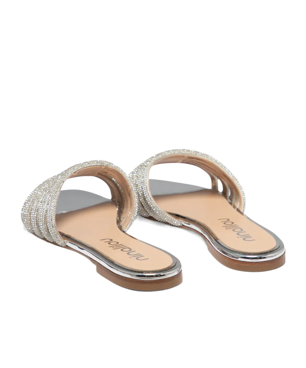 Elisa Crystal-Embellish Sandals