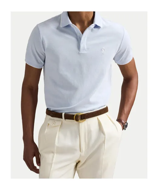 Polo Ralph Lauren Logo Embroidered Short-Sleeved Polo Shirt