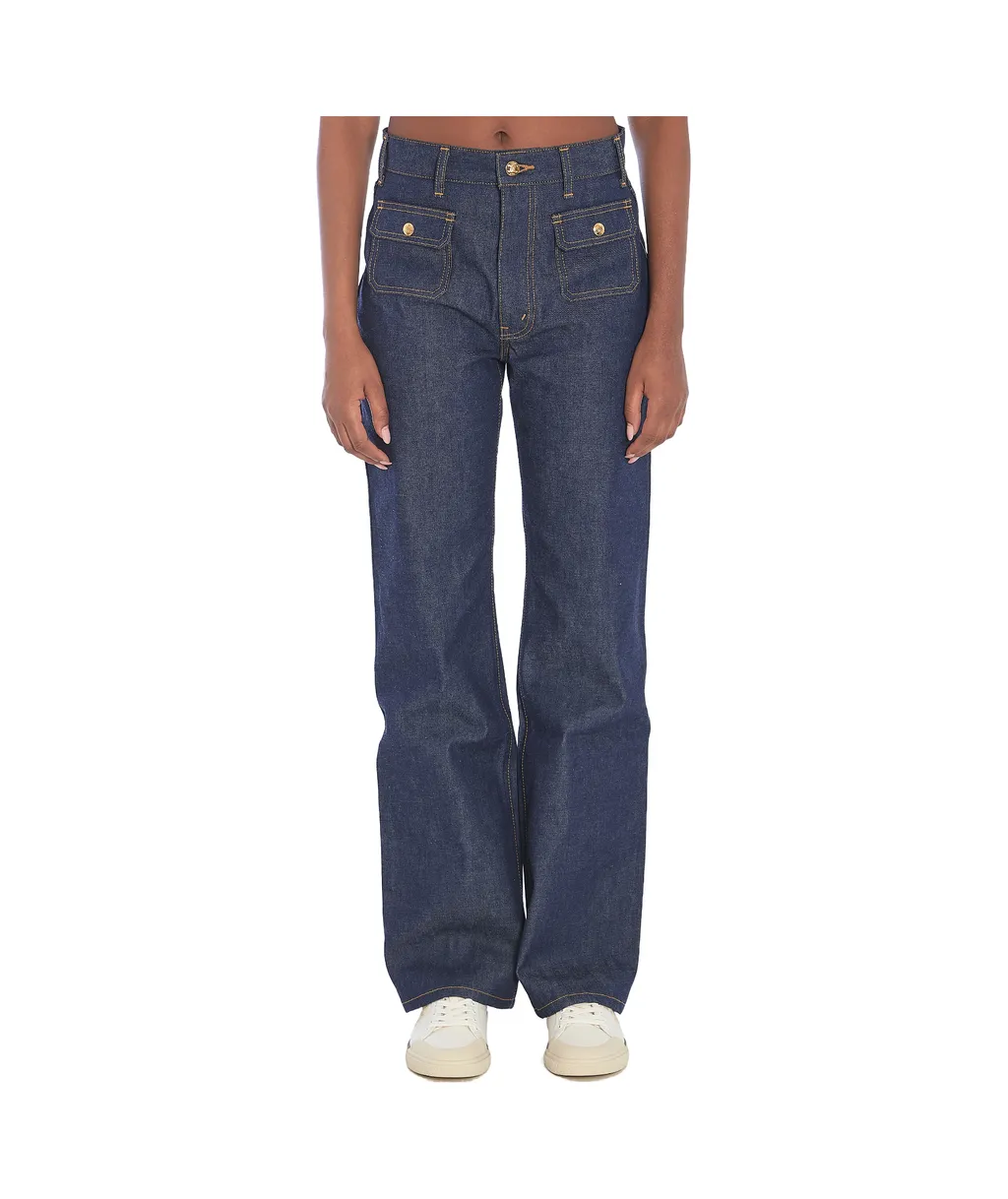 Jane Jeans In Denim Raw Wash