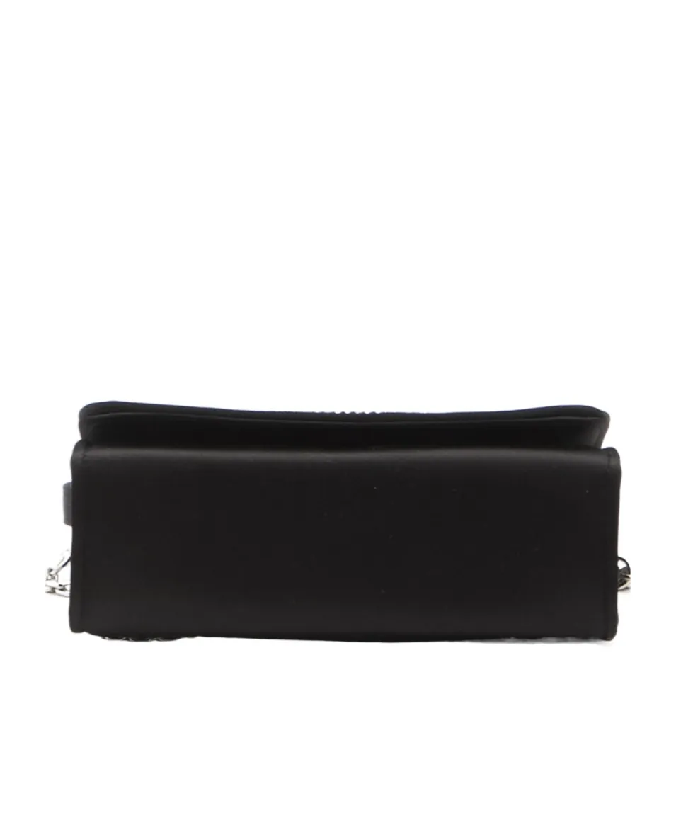 Roger Vivier Pilgrim Satin Micro Bag