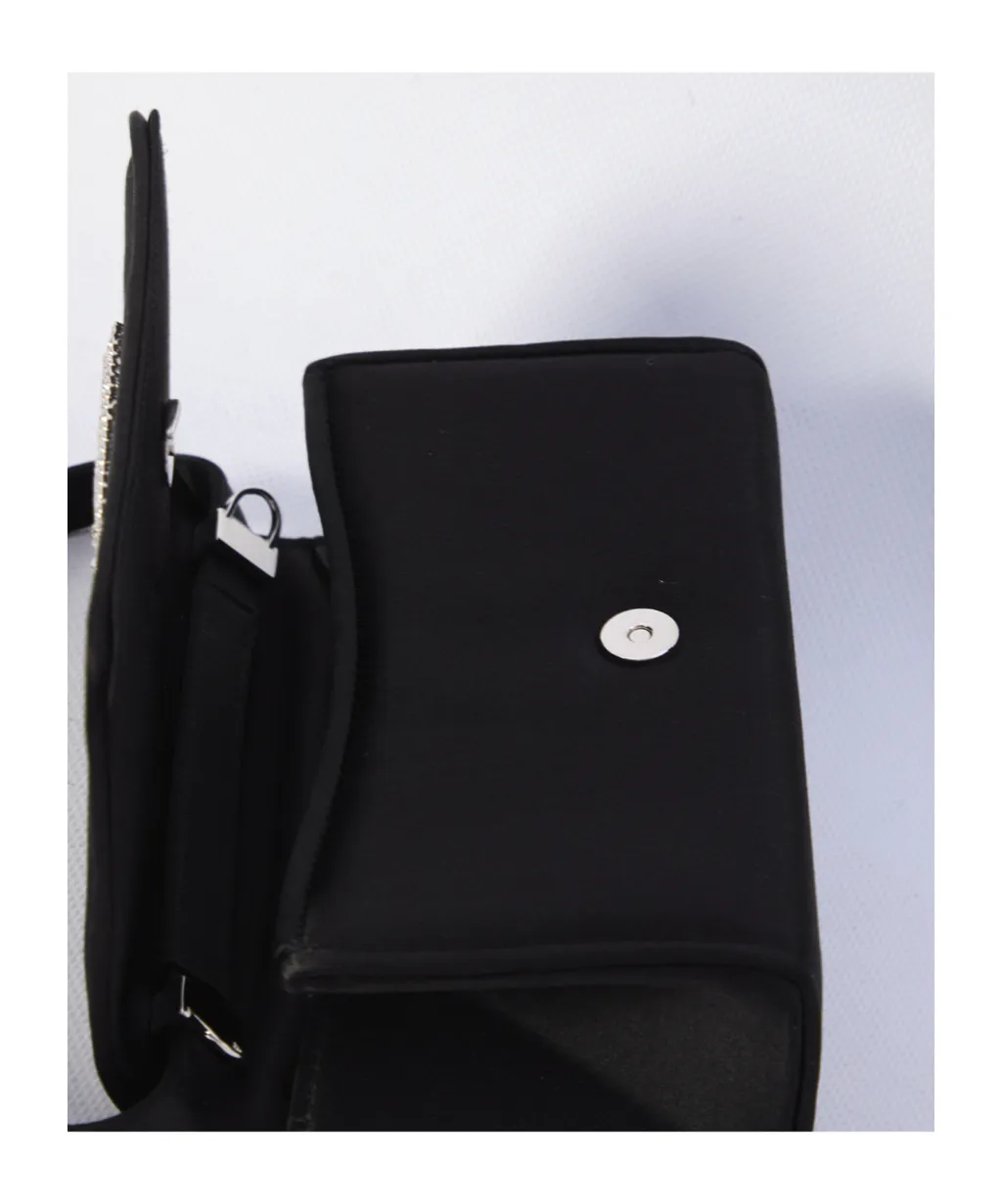 Roger Vivier Pilgrim Satin Micro Bag