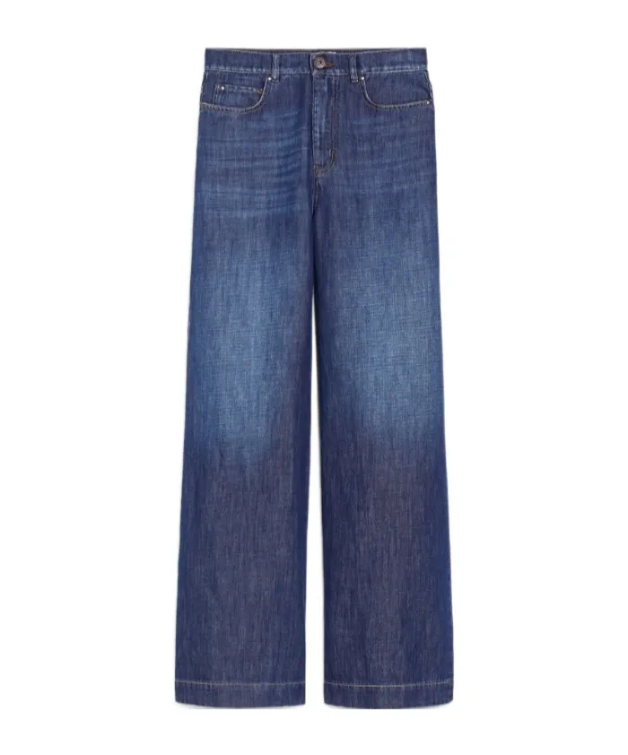 Weekend Max Mara Volpino Logo-Patch Jeans