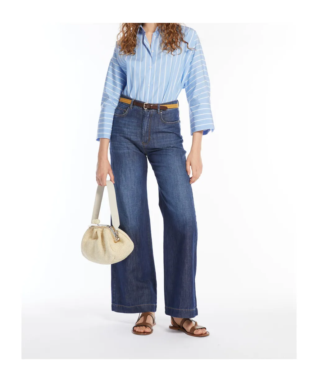 Weekend Max Mara Volpino Logo-Patch Jeans