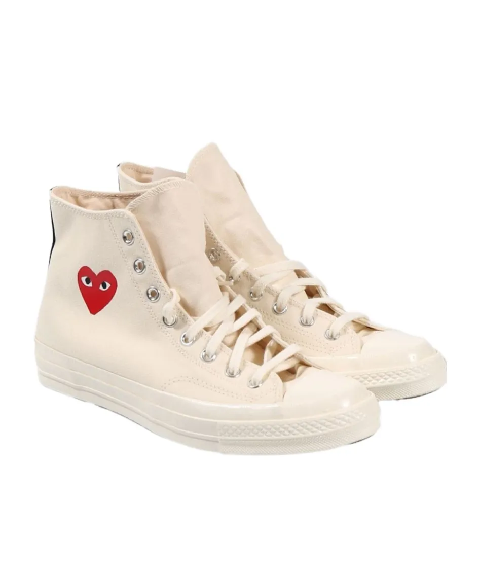 Lace-Up High-Top Casual Shoes