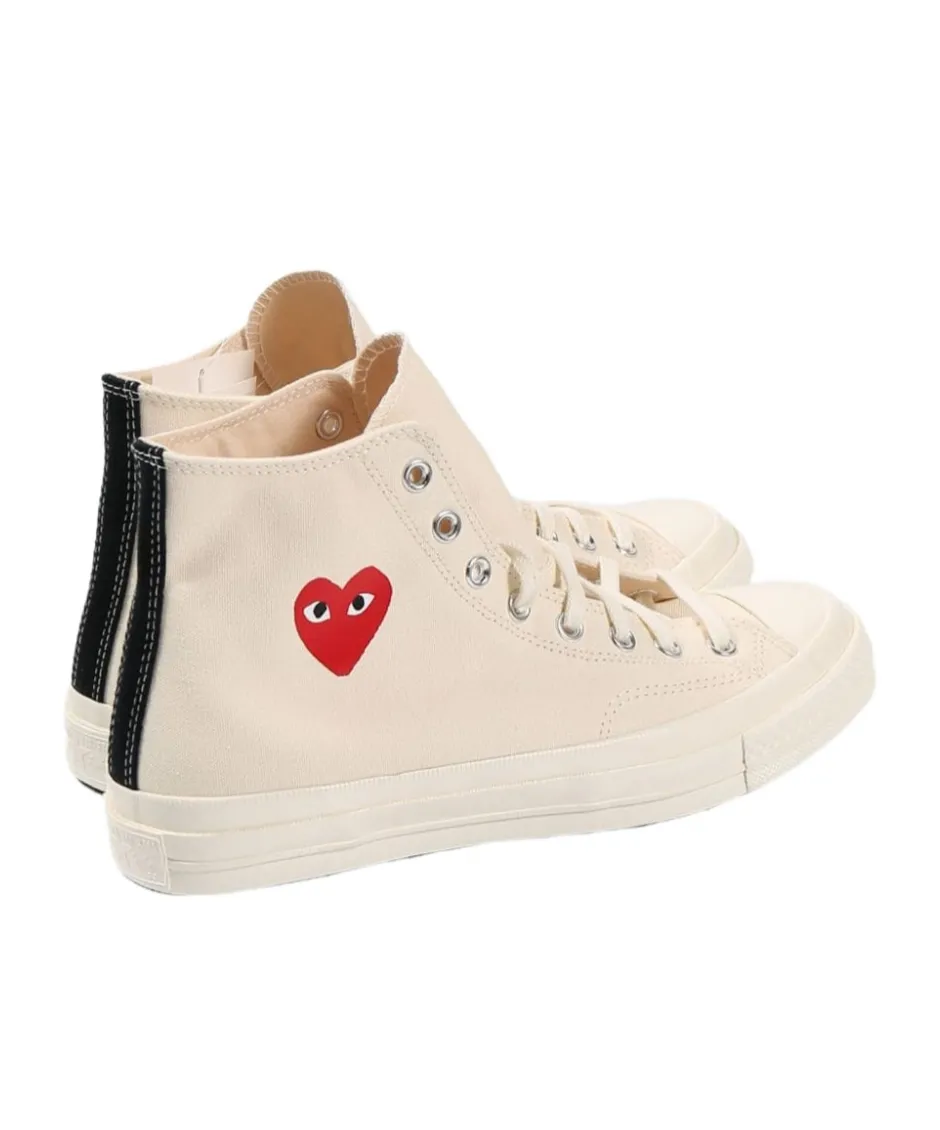 Lace-Up High-Top Casual Shoes