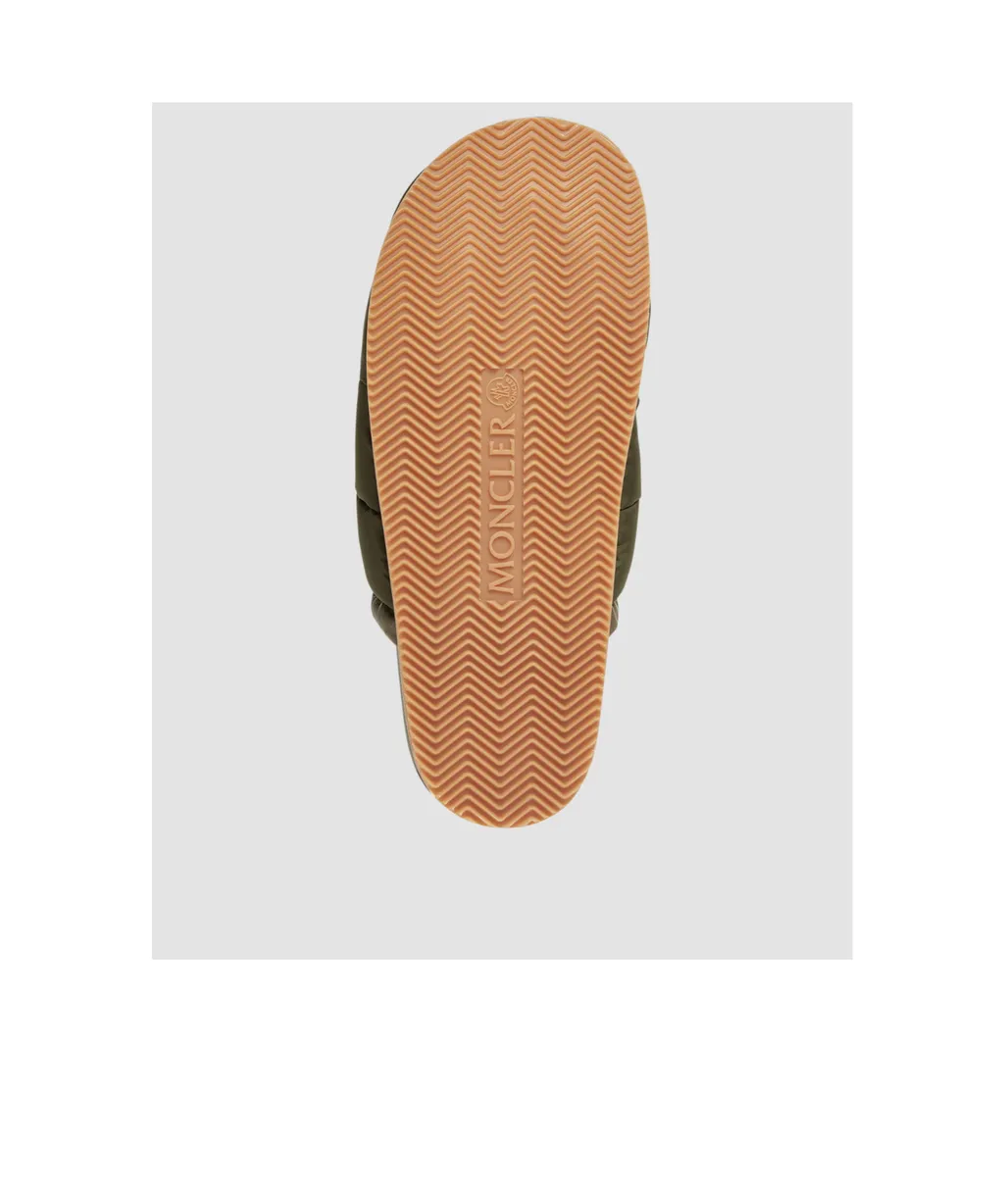 Mon Pocket Padded Leather Mules