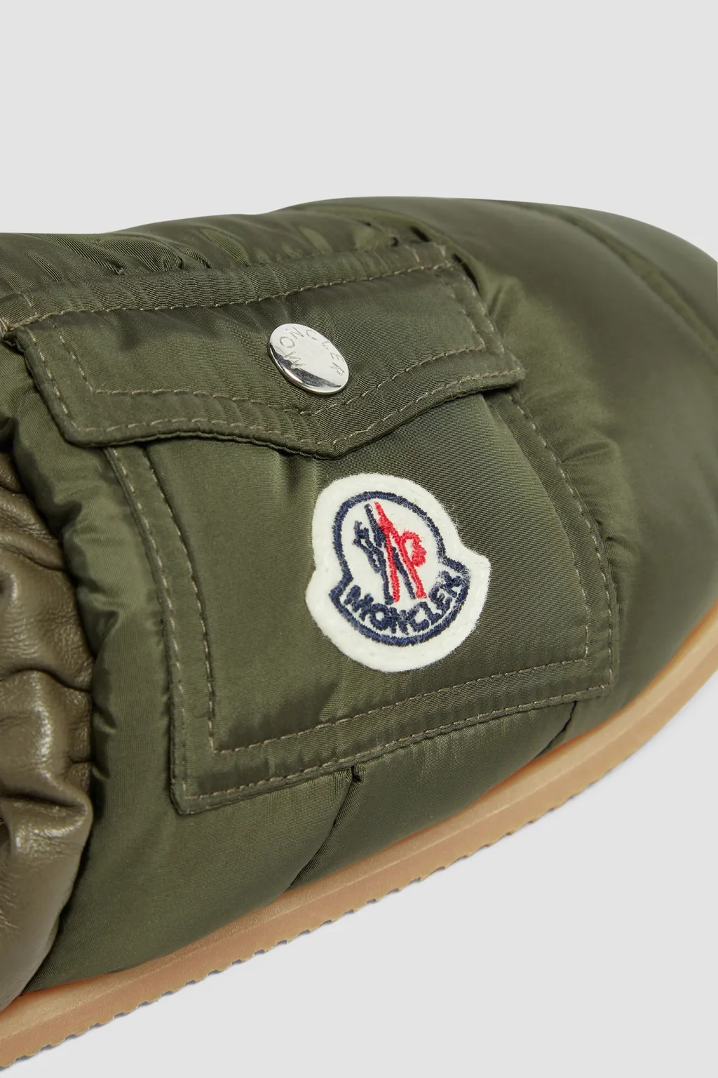Mon Pocket Padded Leather Mules