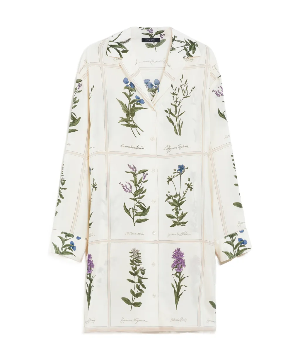 Weekend Max Mara Floral Printed Shirt Dress