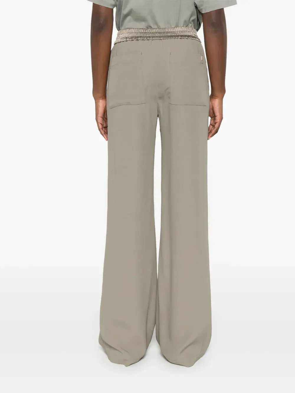 Elastic Waist Casual Pants