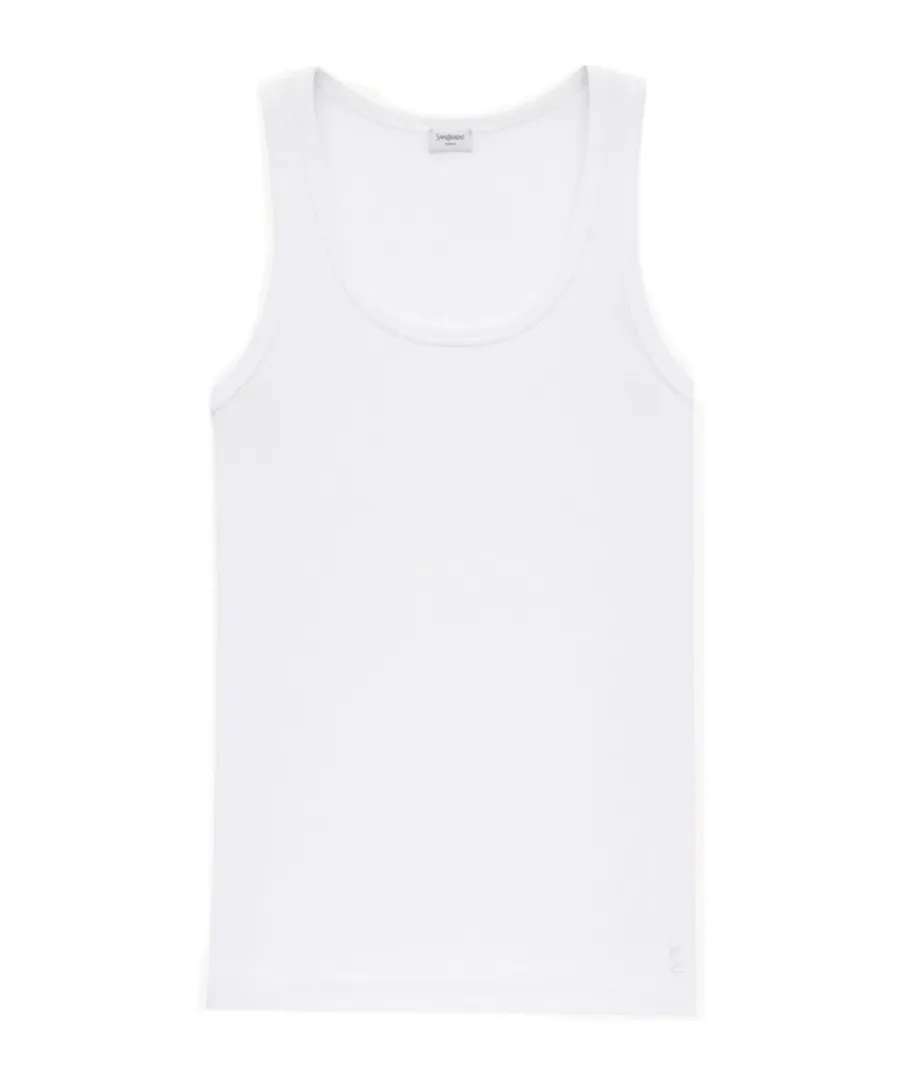 Saint Laurent Cassandre Sleeveless Tank Top