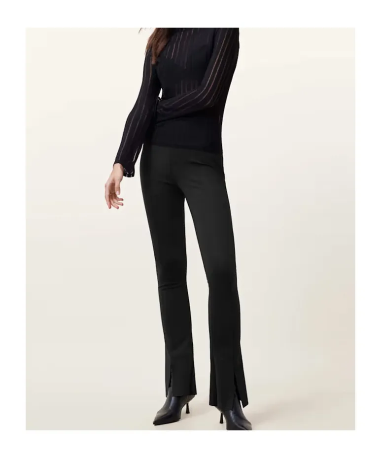 Allsaints Flared High-Waist Pants