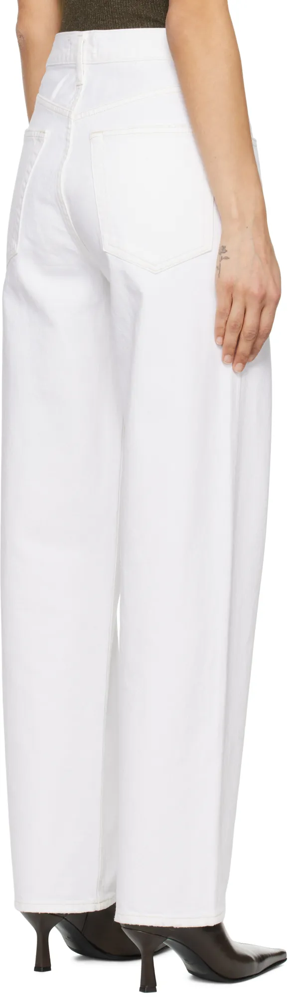 Agolde High-Rise V-Waist Baggy Jeans
