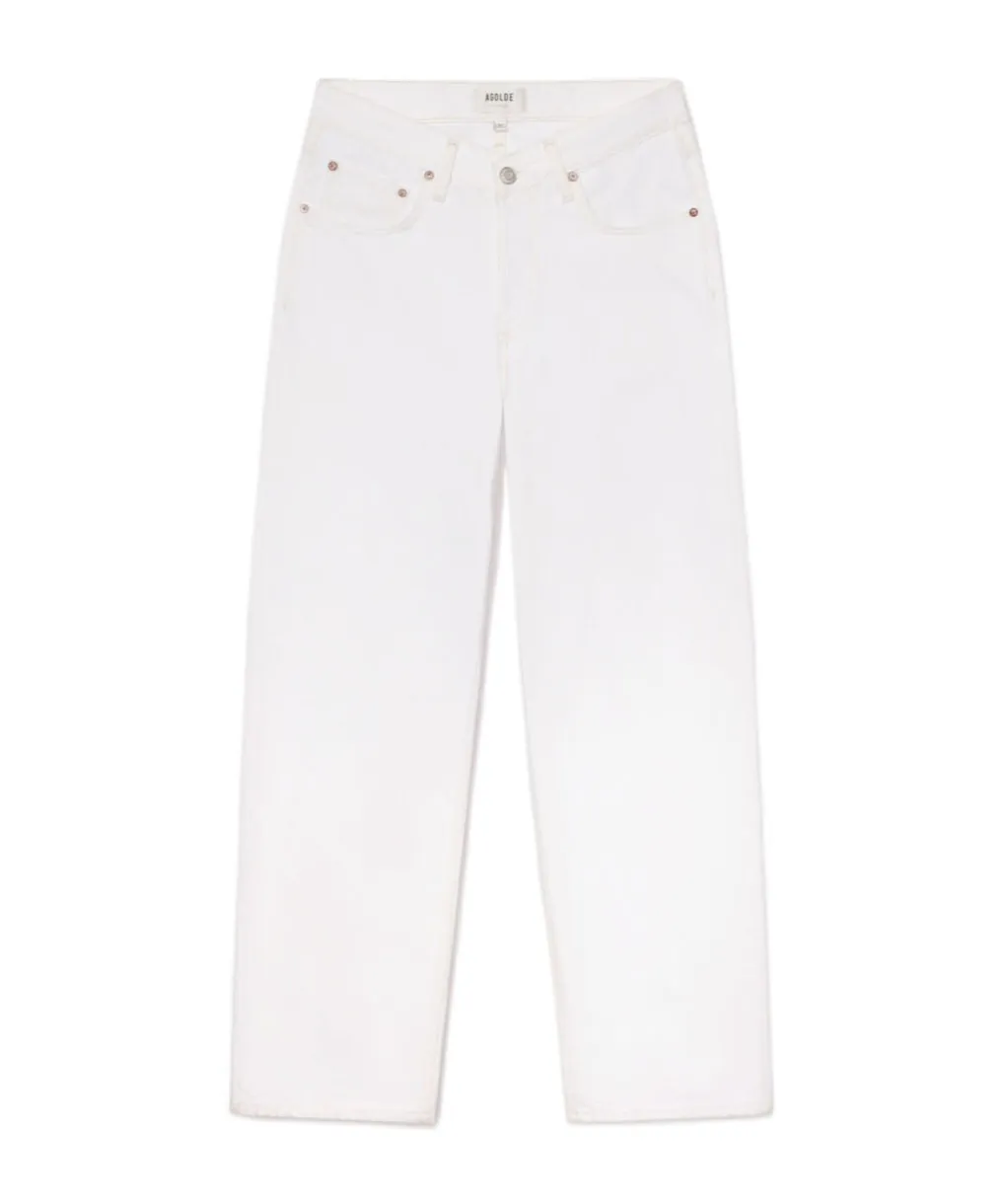Agolde High-Rise V-Waist Baggy Jeans